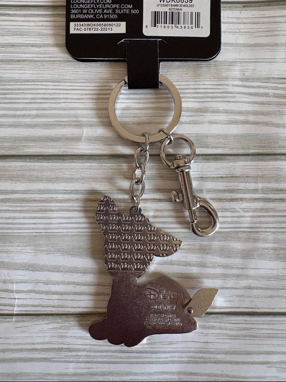 Loungefly Disney Bambi Enamel Keychain - Picture 2 of 4